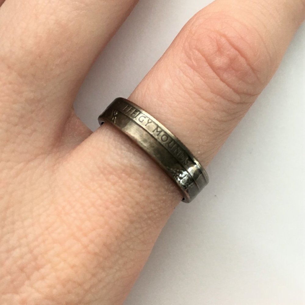 2017 Iowa State National Parks Quarter Coin Ring - Picture 2 of 8